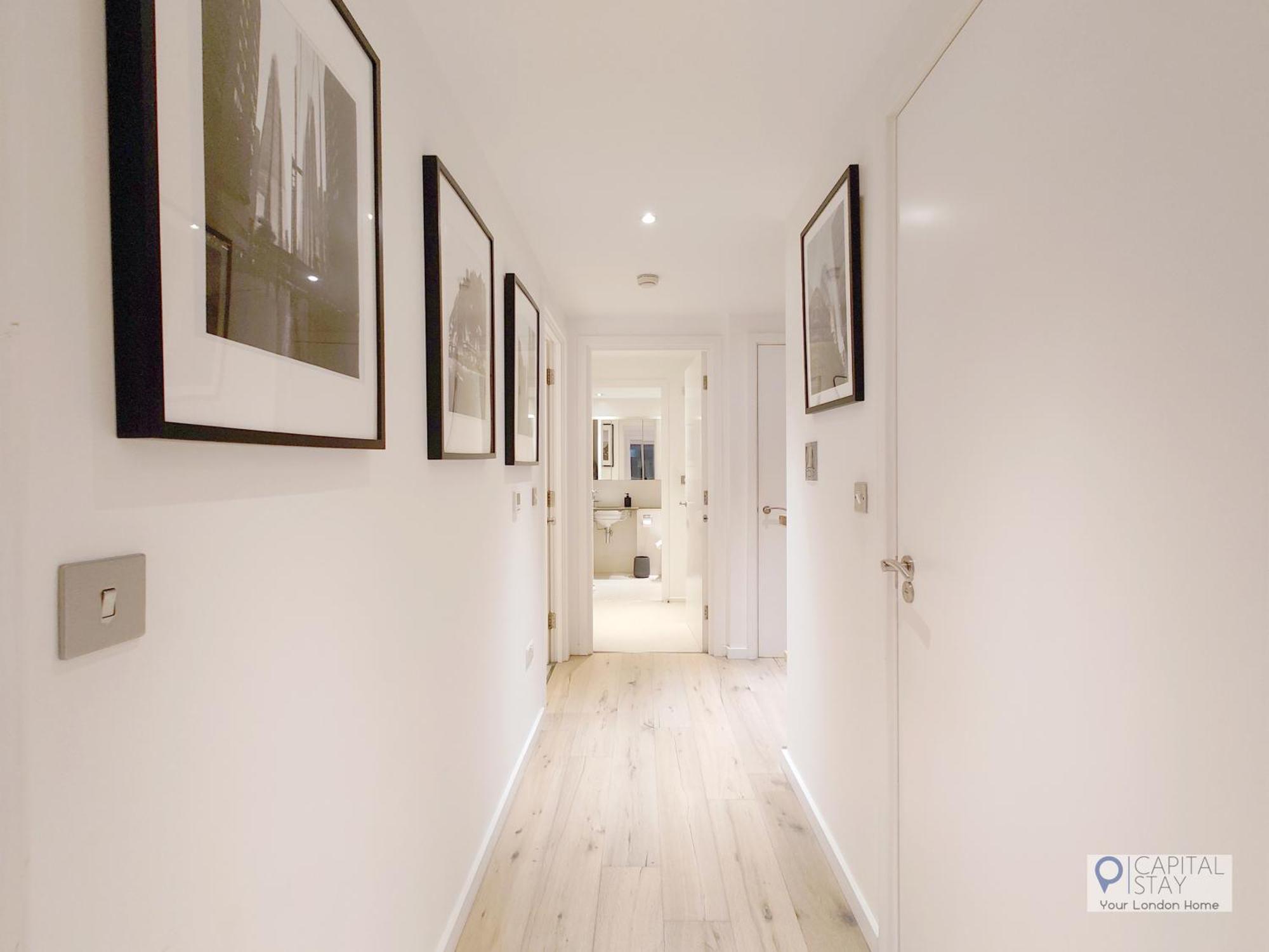 Deluxe Two Bed Apartment With River & City View Лондон Экстерьер фото